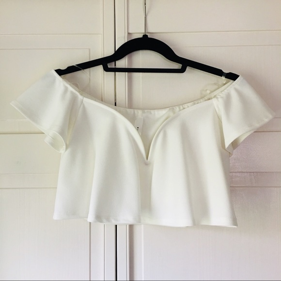 Blue Blush Crop Top - Picture 2 of 4